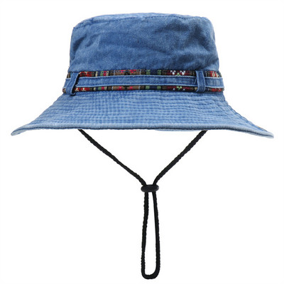 UV-kaitsega päikesekübarad naistele, meestele, kalapüügile, matkama ämbrikübarale, lindiga