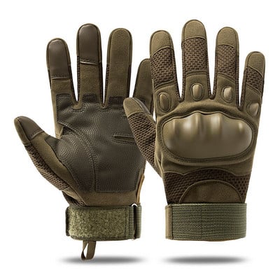 Ръкавици за туризъм на открито Катерачни мъжки ръкавици Военно-тактически ръкавици Спортно катерене Лов Страйкбол Мотоциклетни велосипедни ръкавици