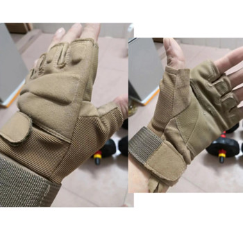 Airsoft Gloves Full Finger Tactical Gloves Military and Fingerless Gloves for Shooting Hunting Motorcycling Climbing