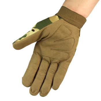 Tactical Gloves Military Training Army Shooting Full Finger Gloves Outdoor Airsoft Hunting Cycling Camo Gloves Gear