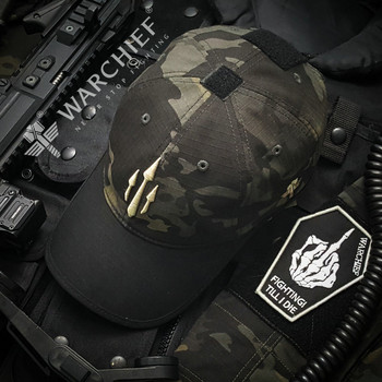 Καπέλο μπέιζμπολ Tactical Operator Multicam Black Outdoor Sports Airsoft Hunting Snapback Sun Hat Fishing Army Military Combat Caps