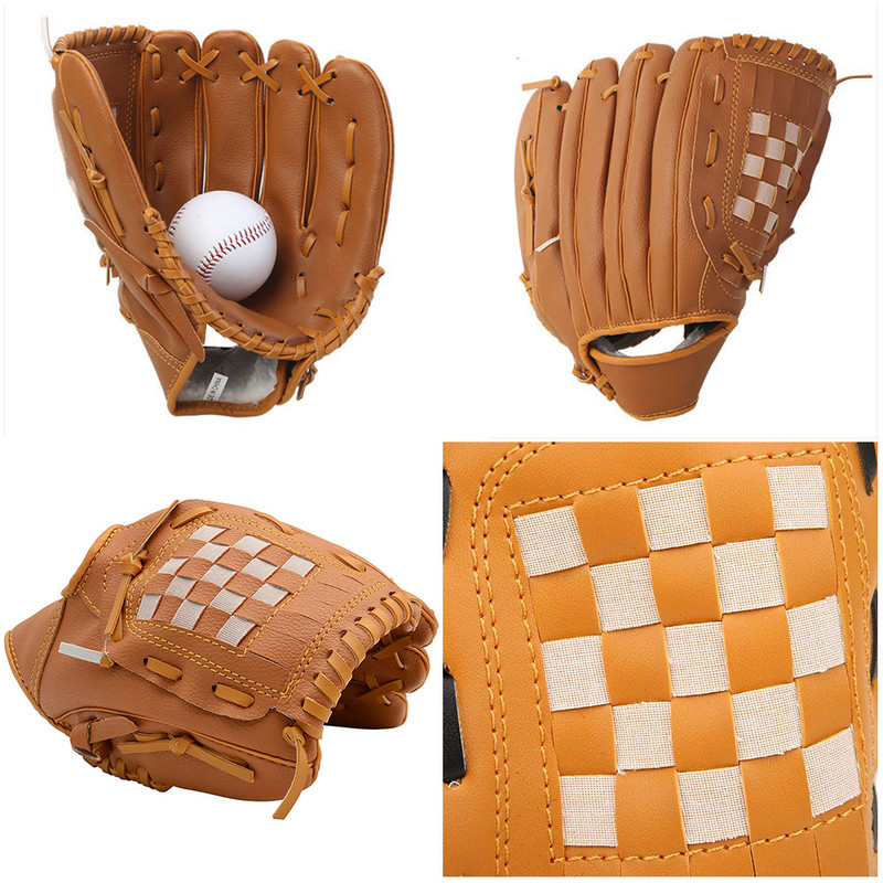 Lauko sportinės beisbolo pirštinės Softbolo treniruoklių įranga, dydis 9,5 / 10,5 / 11,5 / 12,5 Kairė ranka vaikams / suaugusiems Vyras, moteris, treniruotė