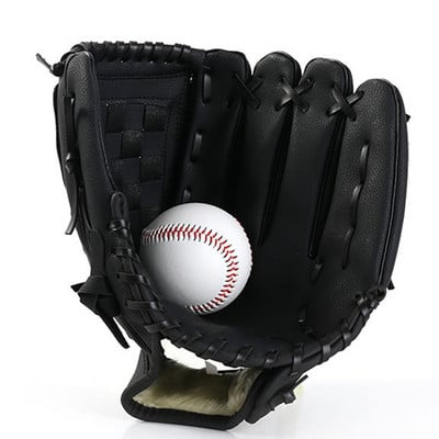 Szabadtéri baseball kesztyű Softball gyakorló felszerelés 9,5/10,5/11,5/12,5 méretű bal kéz felnőtt férfi nő edzéshez