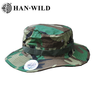 Terepszínű taktikai sapka Katonai boonie kalap amerikai hadsereg sapkák Camo férfi szabadtéri sport napozósapka horgászat túrázás vadászsapkák 59 cm