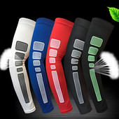 1vnt Sportiniai rankų šildytuvai, rankovės, dviračių važiavimas dviračiu, kvėpuojantis bėgimo treniruoklis, apsauginis alkūnių kilimėlis, krepšinio rankų apsauga vyrams ir moterims