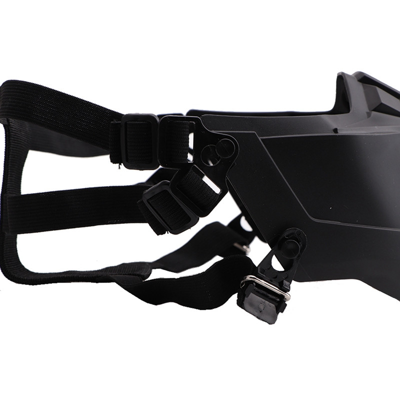 Jahitaktikaline poolmask Pehme eemaldatav hingav põrutuskindel kaitsev suukaitse Sporditarvikud