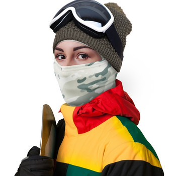 Winter Warmer Fleece Tactical Balaclava Full Face Mask Ski Paintball Τρέξιμο Κυνήγι Πεζοπορία Ποδηλασία Αθλητισμός Snowboard Κασκόλ Άνδρες
