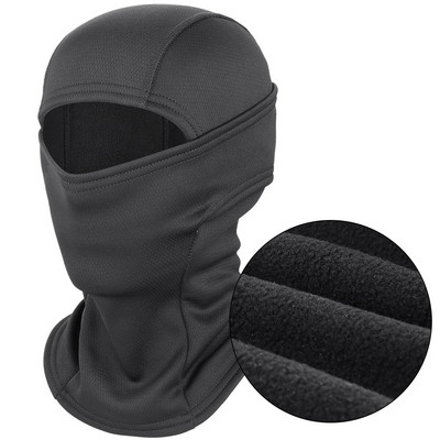 Talvine soojem fliis Taktikaline Balaclava kogu näomask Suusad Paintpall Jooksmine Jaht Matkamine Jalgrattasõit Sport Lumelaud Sall Mehed