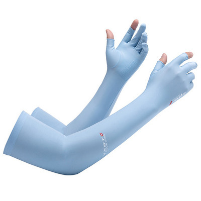 Ledo šilko rankovės, kremas nuo saulės, rankos šildytuvas nuo saulės nudegimo rankos dangtelis dviračių sportui ilgomis rankovėmis lauko sportui bėgimo teniso apsauga nuo UV spindulių