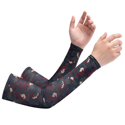 Ledo šilko rankovės, kremas nuo saulės, rankos šildytuvas nuo saulės nudegimo rankos dangtelis dviračių sportui ilgomis rankovėmis lauko sportui bėgimo teniso apsauga nuo UV spindulių