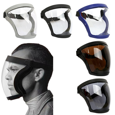 Riteņbraukšanas pilna sejas maska motociklam velosipēda aizsargvairogs vēja necaurlaidīga skropstu tuša āra sporta putekļu necaurlaidīga vīriešu drošības maska