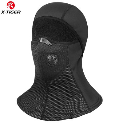 Mască de schi iarnă Căciulă de ciclism Lână termică Menține cald Rezistent la vânt Ciclism Mască de față Balaclava Schi Pescuit Patinaj Pălărie Căciulă