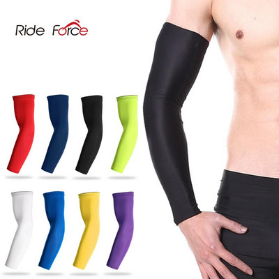 1PC Sports Hand Sleeve Ice Fabric Mangas Warmer Summer UV Protection Running Basketball Volley Cycling Sunscreen Band