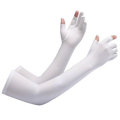 Lahedad mehed naiste käevarrukad Kindad jooksmine rattasõidu varrukad kalapüük jalgratas Sport kaitsev kätesoojendaja UV kate Dropship