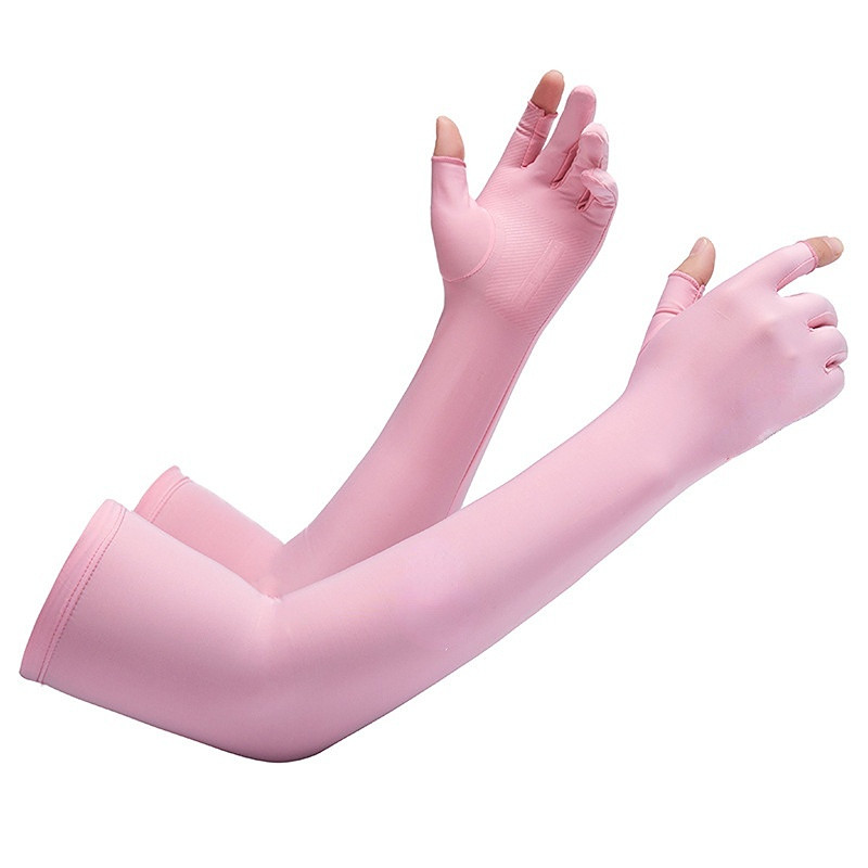 Lahedad mehed naiste käevarrukad Kindad jooksmine rattasõidu varrukad kalapüük jalgratas Sport kaitsev kätesoojendaja UV kate Dropship