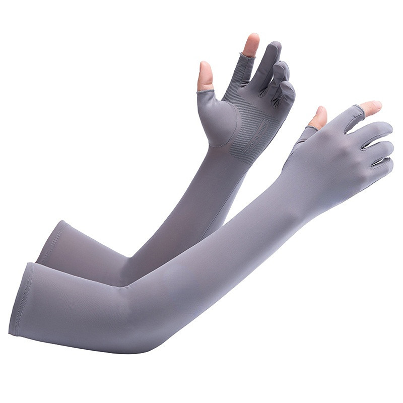 Lahedad mehed naiste käevarrukad Kindad jooksmine rattasõidu varrukad kalapüük jalgratas Sport kaitsev kätesoojendaja UV kate Dropship