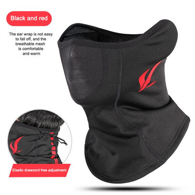 Žieminis vėjui atsparus dviračių šalikas Lauko bėgimo dviračio veido kaukė Galvos juostos Vyrai Moterys dviračių juostos sportinės jojimo galvos skara