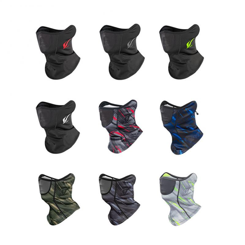 Žieminis vėjui atsparus dviračių šalikas Lauko bėgimo dviračio veido kaukė Galvos juostos Vyrai Moterys dviračių juostos sportinės jojimo galvos skara