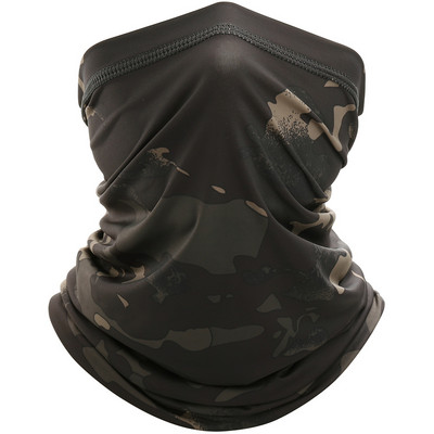 Bandana tactica armata Fata militara Tub pentru cap Esarfa Masca prietenoasa cu pielea Excursie neteda Ciclism Alergare Ghet pentru gât Capac pentru bărbați caldi