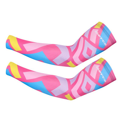 1 perechi Încălzitor de brațe unisex, protecție UV, sport, alergare, bicicletă, ciclism, baschet, volei, golf, cot, mâneci pentru braț.