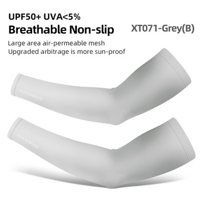 ROCKBROS Ice Fabric Jalgrattavarrukad Jooksu Käte soojendajad Korvpalli Varrukad Jooksuvarrukad Suvised Spordi Turvavarustus