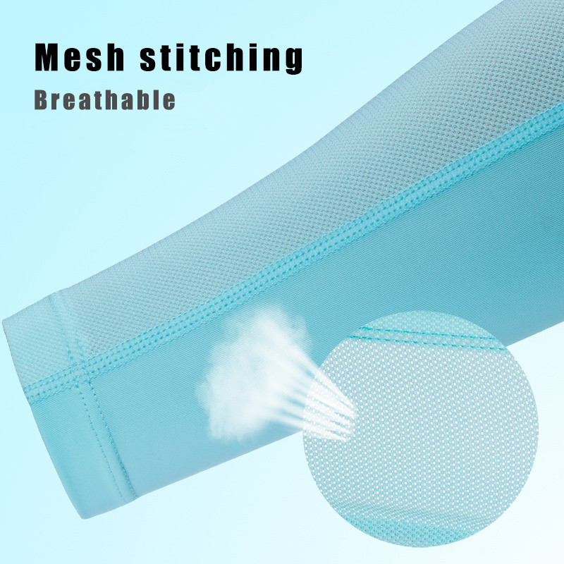 ROCKBROS Ice Fabric Jalgrattavarrukad Jooksu Käte soojendajad Korvpalli Varrukad Jooksuvarrukad Suvised Spordi Turvavarustus