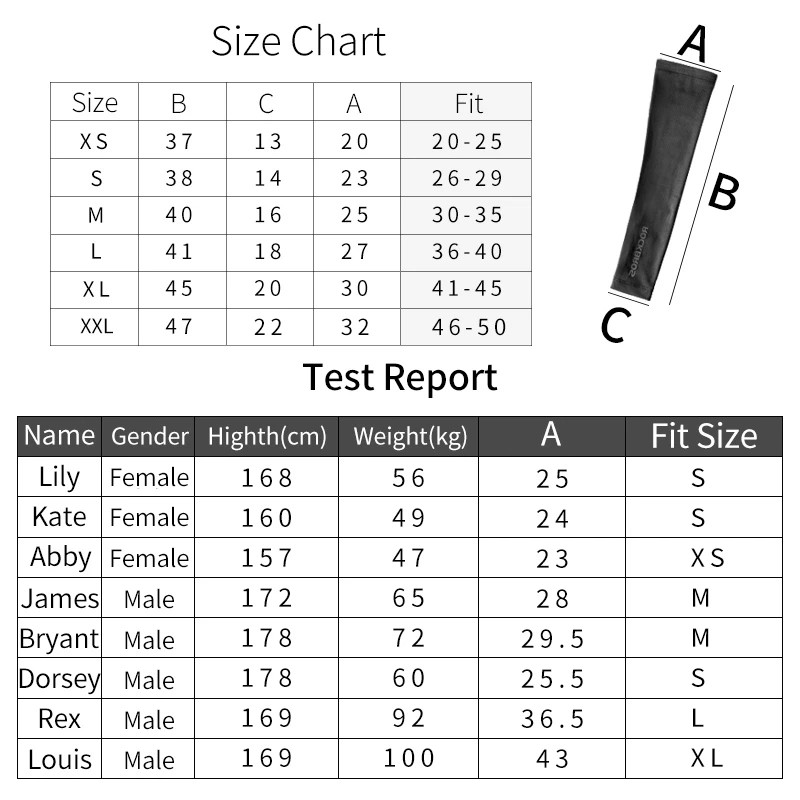 ROCKBROS Ice Fabric Jalgrattavarrukad Jooksu Käte soojendajad Korvpalli Varrukad Jooksuvarrukad Suvised Spordi Turvavarustus
