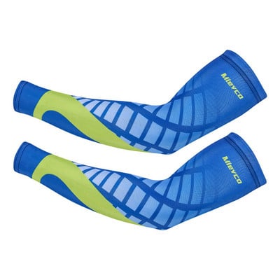 2 бр. Спортни предпазни ръкави за бягане Ciclismo Masculino Sun UV защита Калъф за ръкави за ръце Охлаждащо топло Риболов Спорт