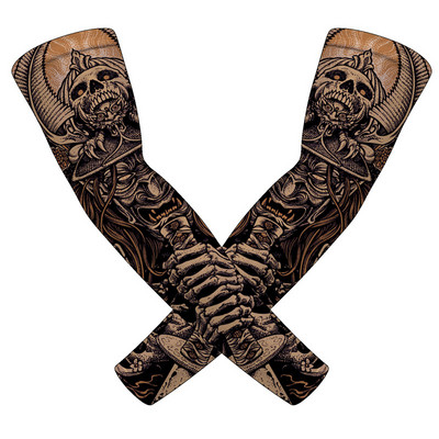 1 pora ledo šilko kvėpuojanti UV apsauga bėgimo rankovės didelio dydžio sportinio kūno rengybos krepšinio dviračių rankos šildytuvai rankogalių užvalkalai