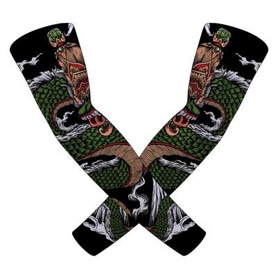 1 pora ledo šilko kvėpuojanti UV apsauga bėgimo rankovės didelio dydžio sportinio kūno rengybos krepšinio dviračių rankos šildytuvai rankogalių užvalkalai