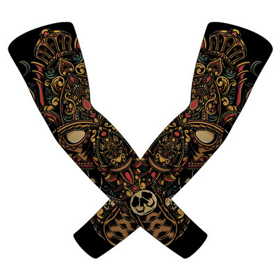 1 pora ledo šilko kvėpuojanti UV apsauga bėgimo rankovės didelio dydžio sportinio kūno rengybos krepšinio dviračių rankos šildytuvai rankogalių užvalkalai