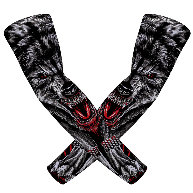 1 pora ledo šilko kvėpuojanti UV apsauga bėgimo rankovės didelio dydžio sportinio kūno rengybos krepšinio dviračių rankos šildytuvai rankogalių užvalkalai