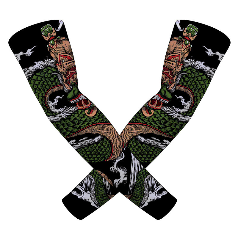 1 pora ledo šilko kvėpuojanti UV apsauga bėgimo rankovės didelio dydžio sportinio kūno rengybos krepšinio dviračių rankos šildytuvai rankogalių užvalkalai