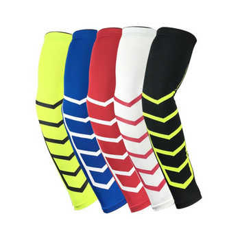 Arm Warmers Sports Sleeve Anit-UV Sun Running Breathable Rockbros Ebow Pad Βάρη γυμναστικής Ποδηλασία Fitness Αθλητικά μανίκια μπράτσων 2020