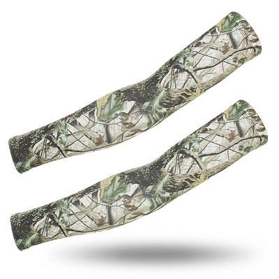 2020 Sun Cycling kar hüvely Melegítők Lélegző Gyorsan Száraz UV védelem Camo Arm Sleeve Lycra Running Camping Golf Karvédők