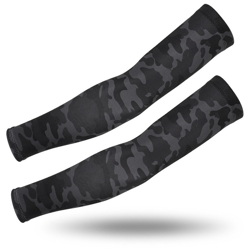2020 Sun Cycling kar hüvely Melegítők Lélegző Gyorsan Száraz UV védelem Camo Arm Sleeve Lycra Running Camping Golf Karvédők