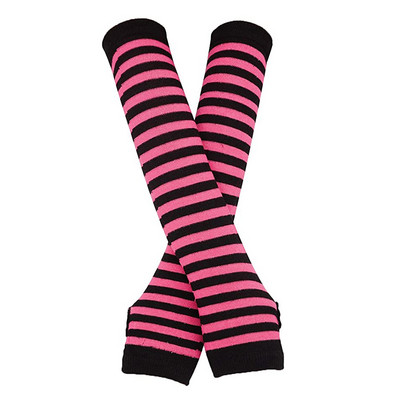 Ride Force 1 paar pikad sõrmedeta kindad kootud käsivarre soojendaja pöidla auk venivad kindad varrukad jõulujooksu rattasõidu kaitse