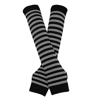 Ride Force 1 paar pikad sõrmedeta kindad kootud käsivarre soojendaja pöidla auk venivad kindad varrukad jõulujooksu rattasõidu kaitse