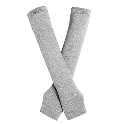 Ride Force 1 paar pikad sõrmedeta kindad kootud käsivarre soojendaja pöidla auk venivad kindad varrukad jõulujooksu rattasõidu kaitse