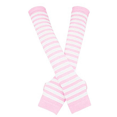 Ride Force 1 paar pikad sõrmedeta kindad kootud käsivarre soojendaja pöidla auk venivad kindad varrukad jõulujooksu rattasõidu kaitse