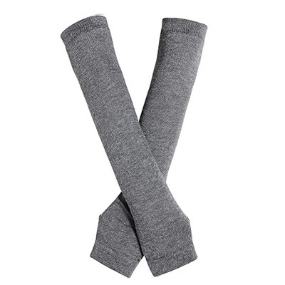 Ride Force 1 paar pikad sõrmedeta kindad kootud käsivarre soojendaja pöidla auk venivad kindad varrukad jõulujooksu rattasõidu kaitse