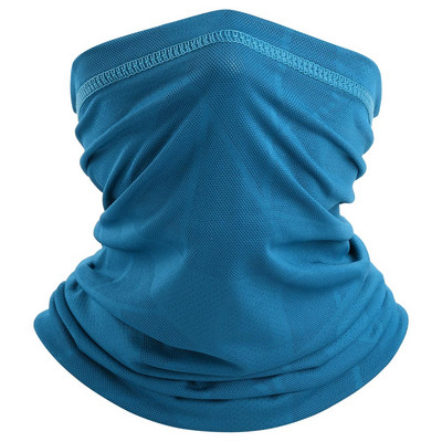 Bandană de vară Anti-UV Ciclism Mască de protecție pentru față Respirabilă Gât rece Gât elastic Alergare Drumeții Ciclism Tub eșarfă Bărbați Femei