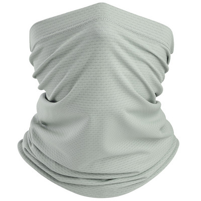 Bandană de vară Anti-UV Ciclism Mască de protecție pentru față Respirabilă Gât rece Gât elastic Alergare Drumeții Ciclism Tub eșarfă Bărbați Femei