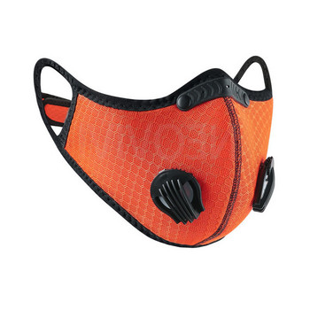 PM2.5 Маски за лице Велосипедна маска против замъгляване на устата с вентилиран респиратор за деца Деца Valve Cycling Camp Filtro pm25 плат