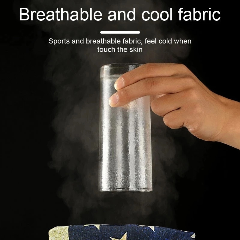 Ice Silk Žygio dviračių galvos apdangalai Vasarinė Pusė veido kaukė Buffe Bandana Kabantis ausimis Sportinis Šalikas Vyrams Moterims