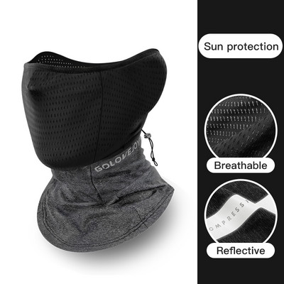 Ljetna prozračna biciklistička maska Zaštita od UV zračenja Balaclava Led Svileni šalovi oko vrata Sportski štitnik za lice Anti Dust Elastičan Podesiv