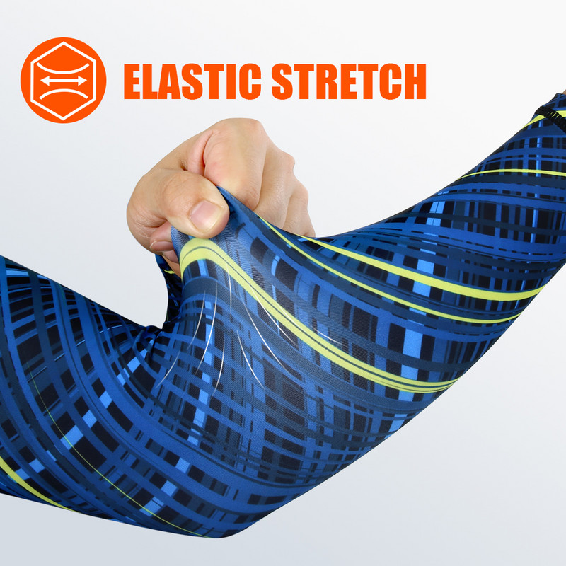 1 par rashladnih navlaka za rukave za ruke Biciklizam Trčanje UV Zaštita od sunca Na otvorenom Košarka Fitnes Sport Grijači za ruke Muškarci Žene