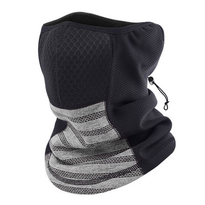 Talvine mootorratta näomask Kõrvakaitse Kaela kedra Soe Sall Välissport Tuulekindel Balaclava Rattasõidu Jooksev Näomask
