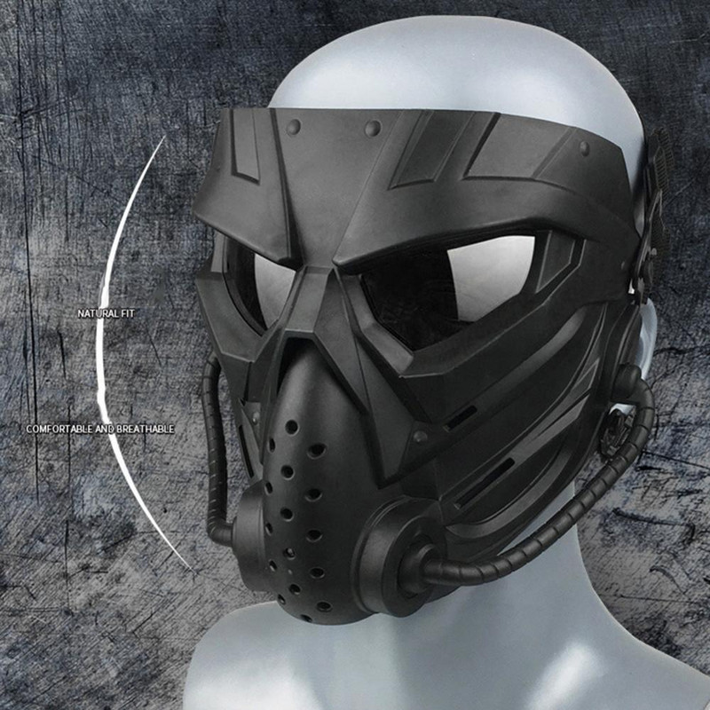 Airsofti eemaldatavad kaitseprillid koos udukindla ventilaatoriga Tactical paintball, kogu nägu kaitsvad tulistamiseks CS prillid s