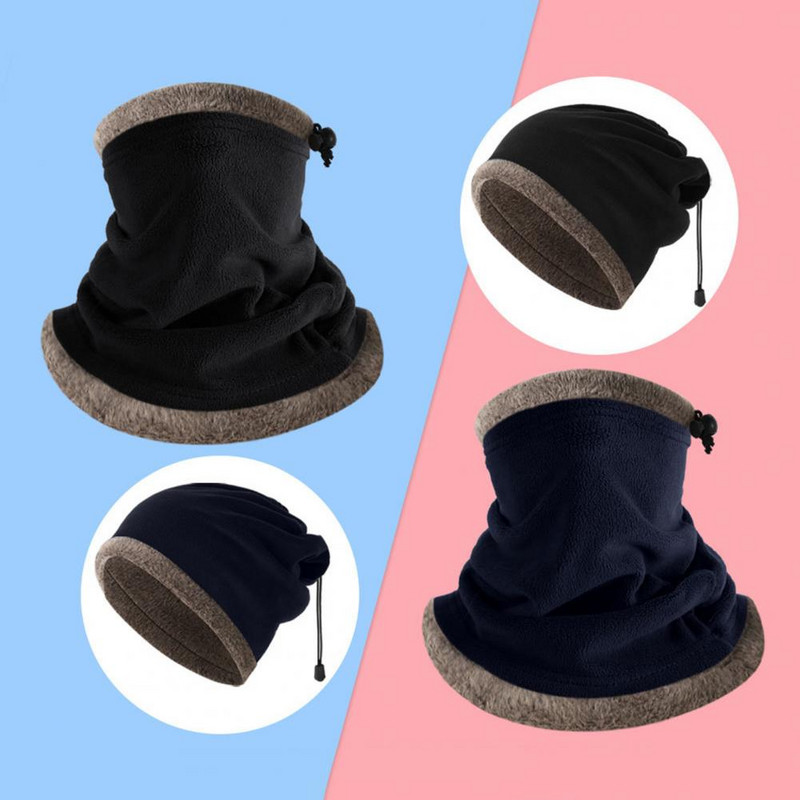Pehme polaarfliisist kaelasoojendaja Sall Kalapüük Uisutamine Jooksmine Sport Sall Näomask Matkamüts Soe Rattapeakate